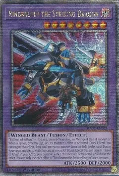 Rindbrumm the Striking Dragon (Quarter Century Secret Rare) RA02-EN025