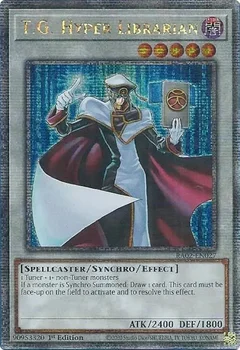 T.G. Hyper Librarian (Quarter Century Secret Rare) RA02-EN027