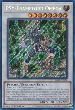 PSY-Framelord Omega (Secret Rare) RA02-EN028