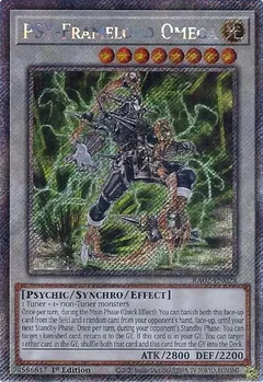 PSY-Framelord Omega (Platinum Secret Rare) RA02-EN028