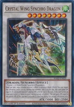 Crystal Wing Synchro Dragon (UR) RA02-EN029