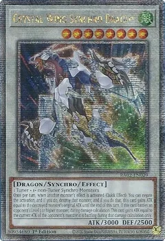 Crystal Wing Synchro Dragon (Quarter Century Secret Rare) RA02-EN029