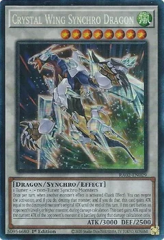 Crystal Wing Synchro Dragon (PCR) RA02-EN029