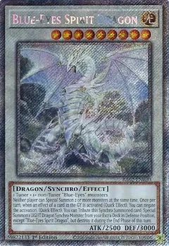 Blue-Eyes Spirit Dragon (Platinum Secret Rare) RA02-EN030
