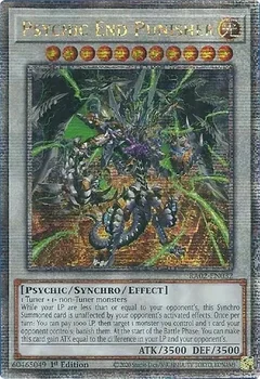 Psychic End Punisher (Quarter Century Secret Rare) RA02-EN032