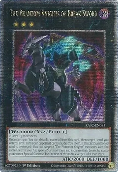 The Phantom Knights of Break Sword (Quarter Century Secret Rare) RA02-EN035