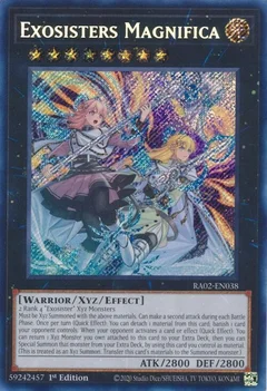 Exosisters Magnifica (Secret Rare) RA02-EN038