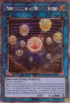 Hieratic Seal of the Heavenly Spheres (Platinum Secret Rare) RA02-EN039
