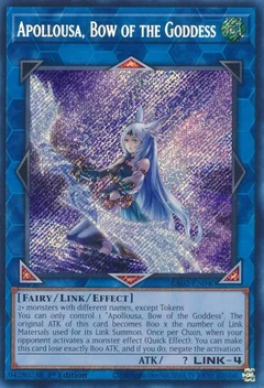 Apollousa, Bow of the Goddess (Alternate Art) (Secret Rare) RA02-EN040