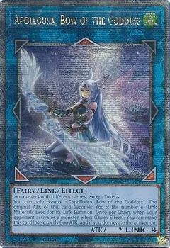 Apollousa, Bow of the Goddess (Alternate Art) (Quarter Century Secret Rare) RA02-EN040