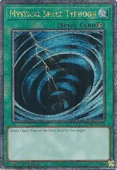 Mystical Space Typhoon (Quarter Century Secret Rare) RA02-EN048