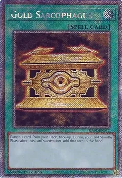 Gold Sarcophagus (Platinum Secret Rare) RA02-EN052