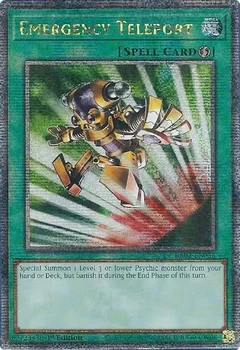 Emergency Teleport (Quarter Century Secret Rare) RA02-EN053