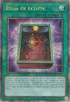 Book of Eclipse (Quarter Century Secret Rare) RA02-EN054