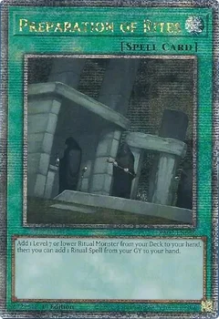 Preparation of Rites (Quarter Century Secret Rare) RA02-EN056