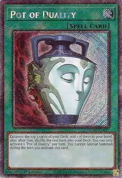 Pot of Duality (Platinum Secret Rare) RA02-EN057