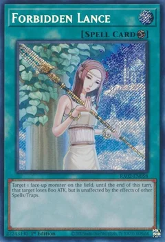 Forbidden Lance (Secret Rare) RA02-EN058