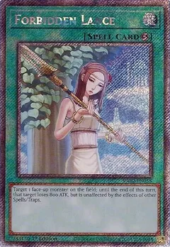 Forbidden Lance (Platinum Secret Rare) RA02-EN058