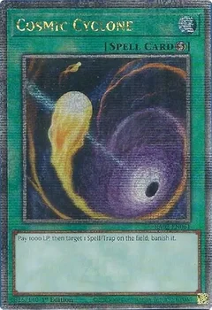 Cosmic Cyclone (Quarter Century Secret Rare) RA02-EN061