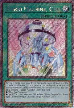 Bingo Machine, Go!!! (Platinum Secret Rare) RA02-EN062