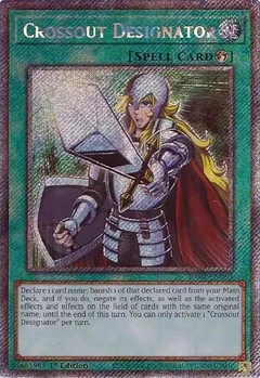 Crossout Designator (Platinum Secret Rare) RA02-EN063