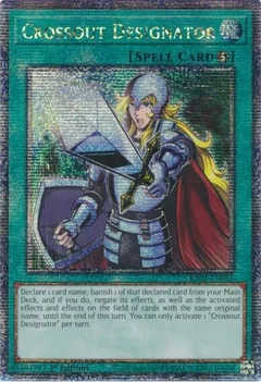 Crossout Designator (Quarter Century Secret Rare) RA02-EN063
