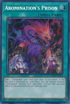 Abomination's Prison (Secret Rare) RA02-EN064