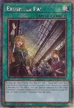 Exosister Pax (Platinum Secret Rare) RA02-EN066