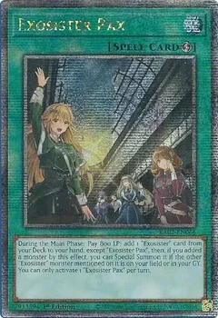 Exosister Pax (Quarter Century Secret Rare) RA02-EN066