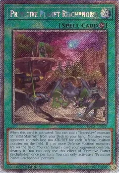 Primitive Planet Reichphobia (Platinum Secret Rare) RA02-EN067