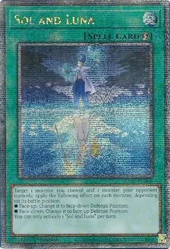 Sol and Luna (Quarter Century Secret Rare) RA02-EN068