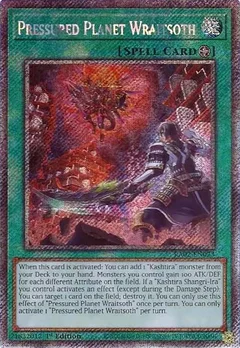 Pressured Planet Wraitsoth (Platinum Secret Rare) RA02-EN073