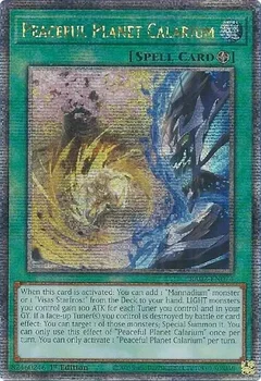 Peaceful Planet Calarium (Quarter Century Secret Rare) RA02-EN074