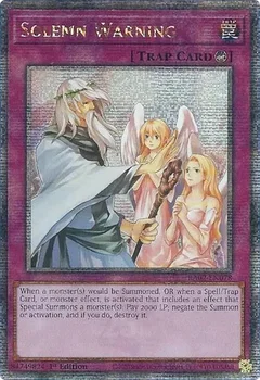 Solemn Warning (Quarter Century Secret Rare) RA02-EN078