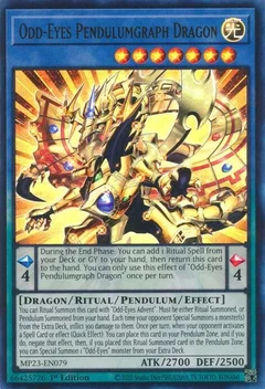 Odd-Eyes Pendulumgraph Dragon MP23-EN079