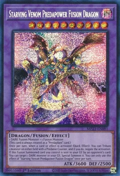 Starving Venom Predapower Fusion Dragon MP23-EN081