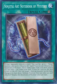 Ninjitsu Art Notebook of Mystery MP23-EN201