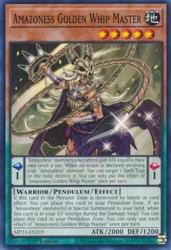Amazoness Golden Whip Master MP23-EN219