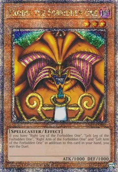 Exodia the Forbidden One (Quarter Century Secret Rare) TN23-EN002