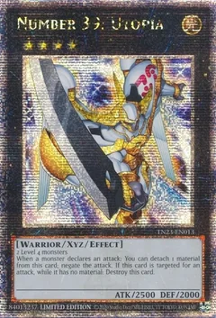 Number 39: Utopia (Quarter Century Secret Rare) TN23-EN013