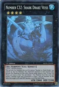 Number C32: Shark Drake Veiss (Ghost Rare) Unlimited ABYR-EN039