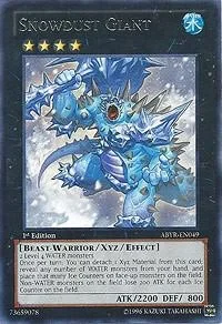 Snowdust Giant 1st Edition ABYR-EN049