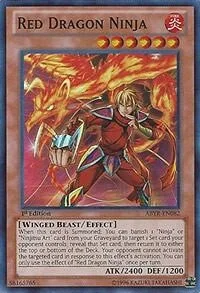 Red Dragon Ninja 1st Edition ABYR-EN082