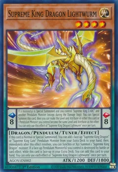 Supreme King Dragon Lightwurm AGOV-EN002