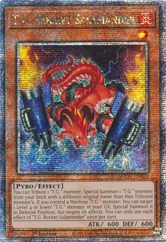 T.G. Rocket Salamander (Quarter Century Secret Rare) AGOV-EN003