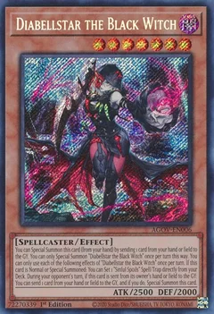 Diabellstar the Black Witch AGOV-EN006