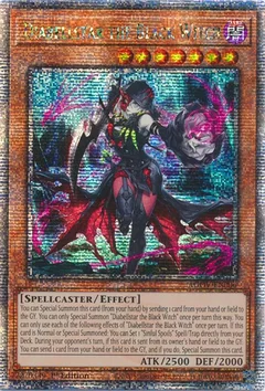 Diabellstar the Black Witch (Quarter Century Secret Rare) AGOV-EN006