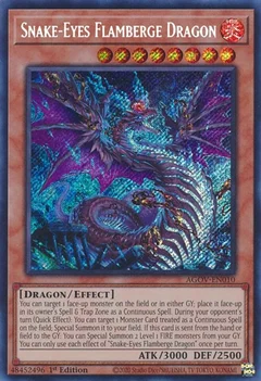 Snake-Eyes Flamberge Dragon AGOV-EN010