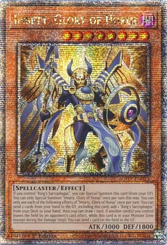 Imsety, Glory of Horus (Quarter Century Secret Rare) AGOV-EN011