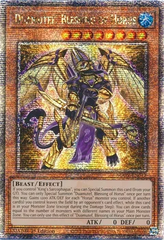 Duamutef, Blessing of Horus (Quarter Century Secret Rare) AGOV-EN012